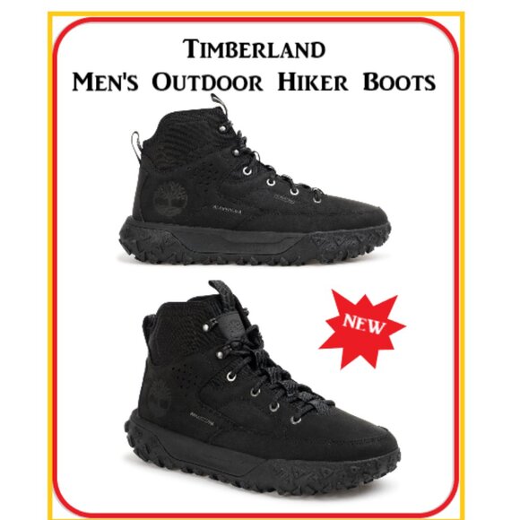 Timberland Other - Timberland Men's GreenStride Motion 6 Lace-Up Hiking Boots Black🆕SHIPS🏃‍♀️⚡🚚